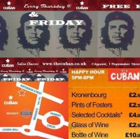 Reviews: Cuban Salsa Every | The Cuban City Point London | Tue 17th July 2012